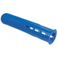 10mm Blue Plastic Wall Plugs - 100 Pack